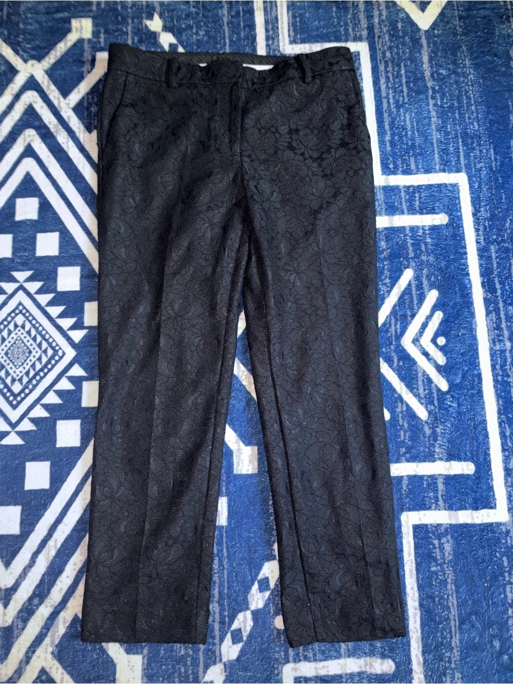 Ann Taylor Devin Tailored Ankle Lace Pants